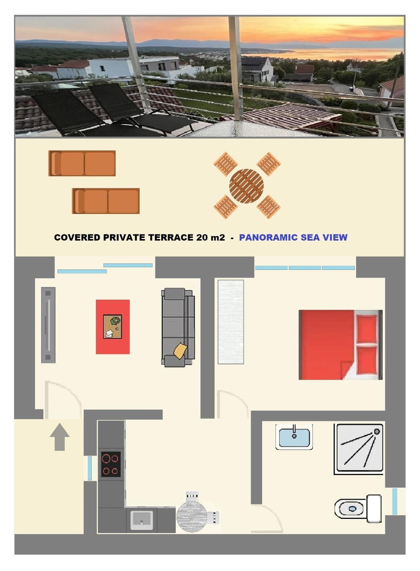 Apartments Kremenici Malinska Dış mekan fotoğraf